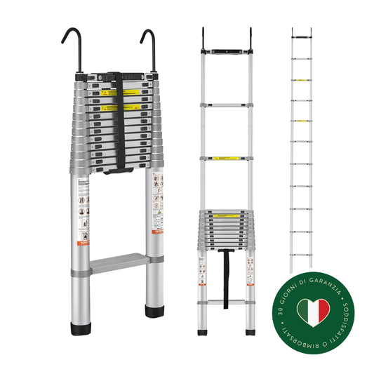 Scala Telescopica - Max (5,6 metri) & 181 kg.